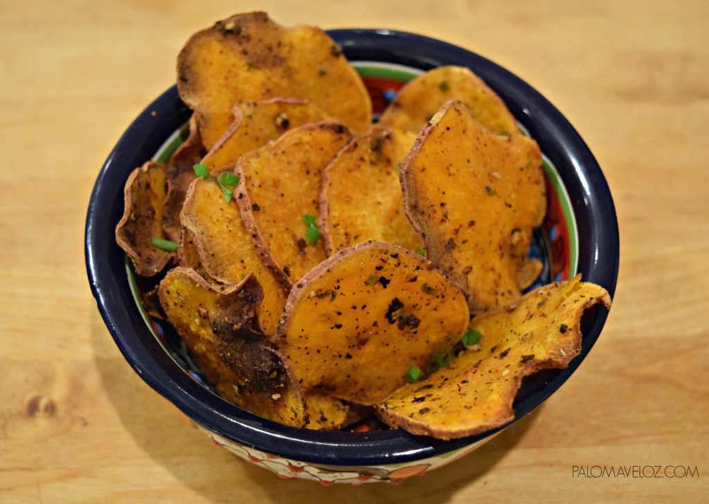 Homemade Baked Sweet Potato Chips